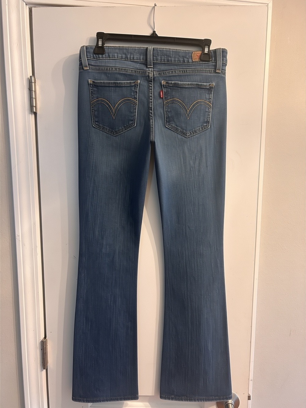 Levi's 524 Too Superlow Bootcut Jeans Size 9M Medium Wash Y2K Denim